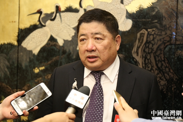 全國臺企聯會長王屏生:做兩岸關系和平發展促進派 全國臺企聯會長王屏生:做兩岸關系和平發展促進派