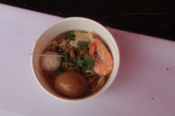 圖10臺南的擔仔面讓人垂涎欲滴(中國臺灣網 蕪同 攝)