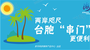 兩岸咫尺,臺胞“串門”更便利