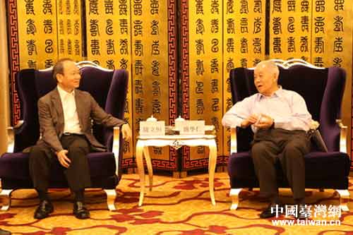 盛華仁在北京會見臺灣文創(chuàng)產(chǎn)業(yè)小組召集人陳立恒一行 盛華仁在北京會見臺灣文創(chuàng)產(chǎn)業(yè)小組召集人陳立恒一行