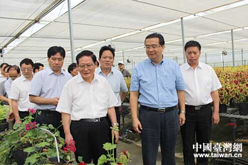 貴州省委常委、統戰(zhàn)部長劉曉凱部長一行考察臺金公司種苗植大棚 貴州省委常委、統戰(zhàn)部長劉曉凱部長一行考察臺金公司種苗植大棚