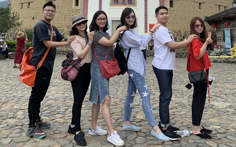 上海市臺聯組織兩岸婚生子女赴閩探尋臺胞文化淵源(組圖)
