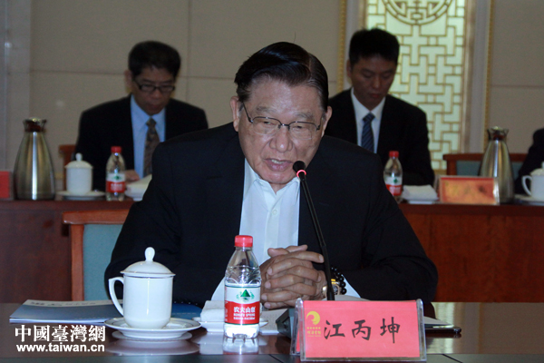 臺(tái)灣海峽交流基金會(huì)原董事長、臺(tái)灣經(jīng)濟(jì)研究院董事長江丙坤