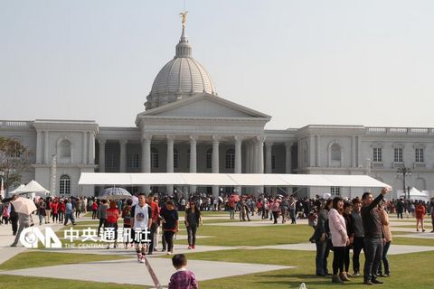 “新奇美博物館”。(臺灣“中央社”檔案照片)