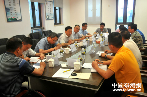 海南省臺辦主任劉耿一行在海口市臺辦調研 海南省臺辦主任劉耿一行在海口市臺辦調研