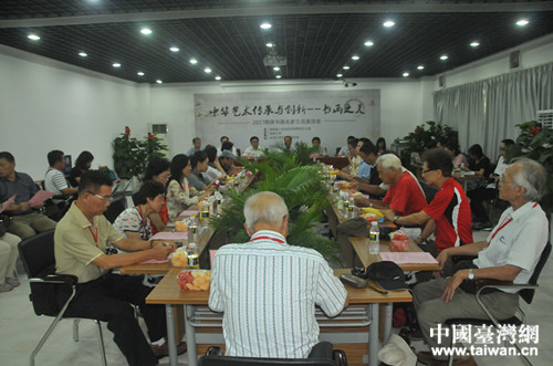 中華文化傳承與創新--書畫之美交流座談會現場 中華文化傳承與創新--書畫之美交流座談會現場