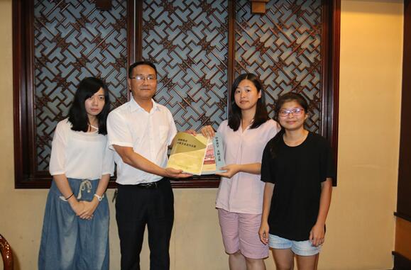 臺灣青年媒體人實創基地實習生到安陽采風 臺灣青年媒體人實創基地實習生到安陽采風