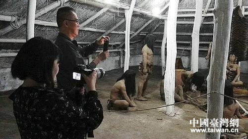 拍攝新樂文化遺址場景復原 拍攝新樂文化遺址場景復原