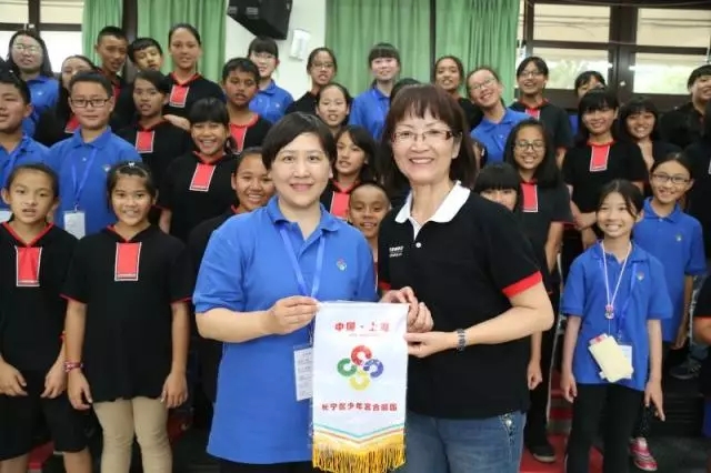 上海長寧區少年宮合唱團師生代表團赴臺交流 上海長寧區少年宮合唱團師生代表團赴臺交流