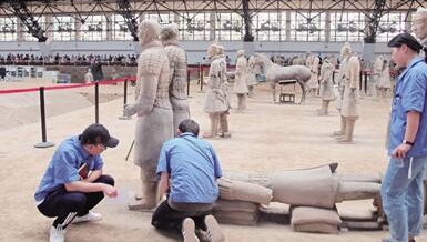 秦兵馬俑由不同作坊獨立制作而非“流水線”生產