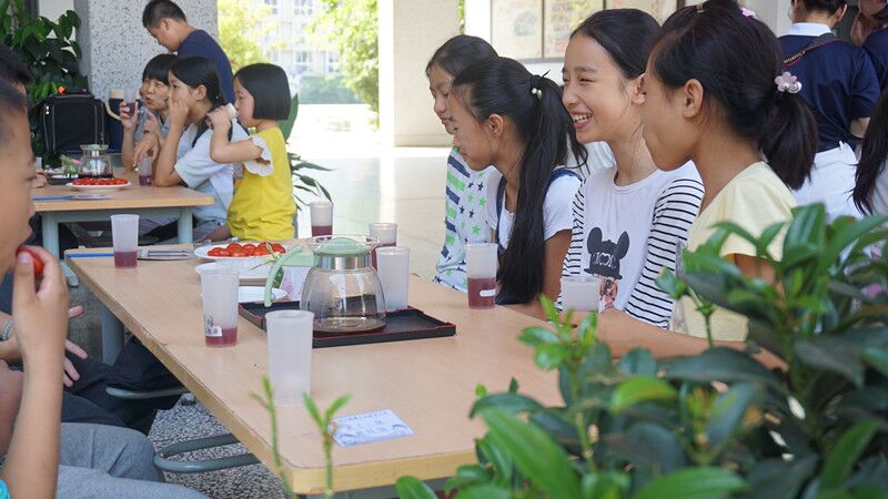 來自兩岸的營員們結(jié)對(duì)開展相互交流 來自兩岸的營員們結(jié)對(duì)開展相互交流