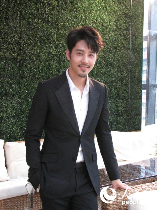 《風中家族》男主角胡宇威。吳亞明攝 《風中家族》男主角胡宇威。吳亞明攝