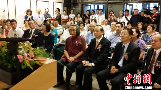 天津美術學院教授霍春陽在臺首辦書畫展 天津美術學院教授霍春陽在臺首辦書畫展