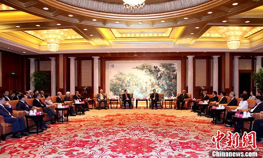 韓正“推銷”上海自貿(mào)區(qū):臺灣同胞是見證者