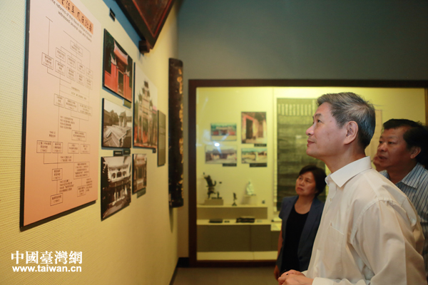 張志軍參觀中國閩臺緣博物館 張志軍參觀中國閩臺緣博物館