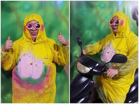 臺灣藝術家自制“福祿猴”雨衣網(wǎng)友欲團購(圖)