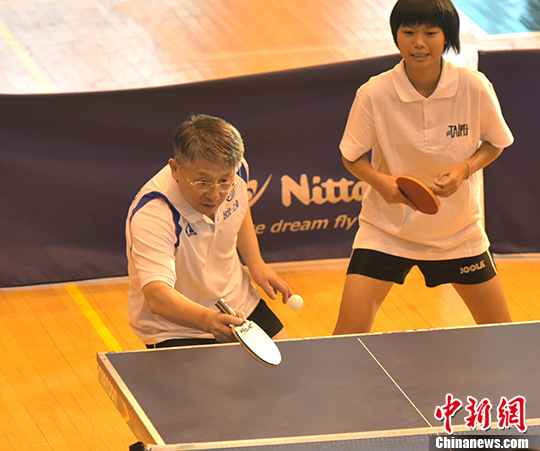 特寫:乒乓友誼賽開啟臺北上海雙城互動第七年