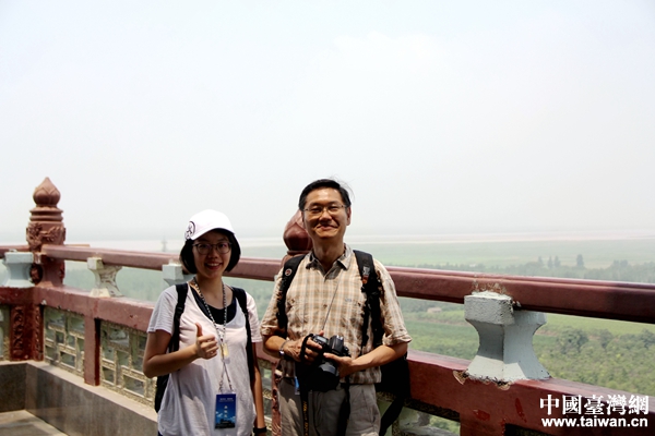 兩岸青年學生走進山西永濟古樓名剎 追尋中華文化 兩岸青年學生走進山西永濟古樓名剎 追尋中華文化