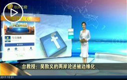 臺教授:吳敦義的兩岸論述被邊緣化