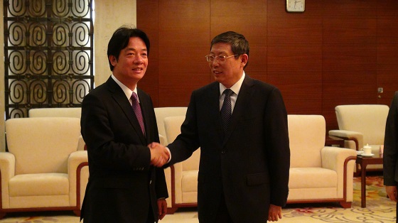 上海市長楊雄與賴清德會面 上海市長楊雄與賴清德會面