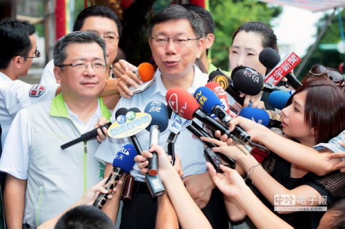 柯文哲陷失言風(fēng)波綠營(yíng)稱對(duì)選票不會(huì)有太大影響