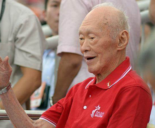 新加坡前總理李光耀 新加坡前總理李光耀