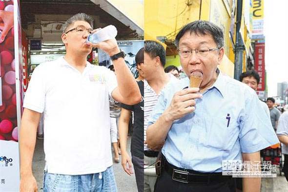 連勝文,柯文哲 連勝文,柯文哲