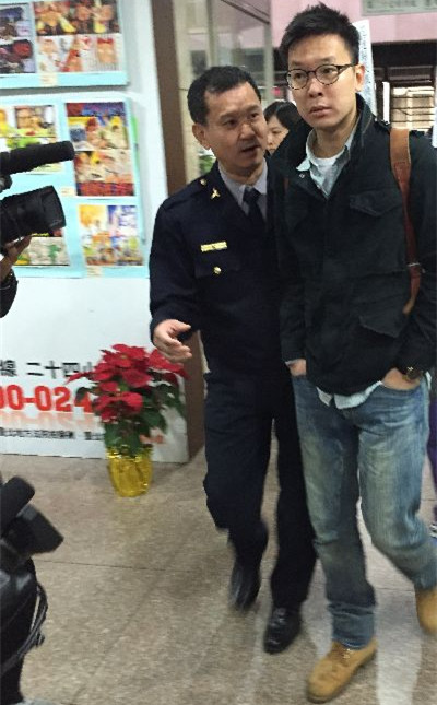 反服貿(mào)攻占“立法院”案 帶頭人林飛帆等被傳喚(圖) 反服貿(mào)攻占“立法院”案 帶頭人林飛帆等被傳喚(圖)