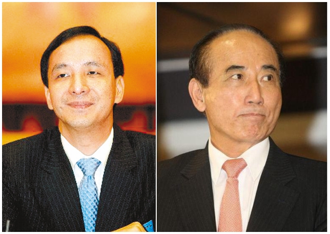 王金平(右)談朱立倫(左)參選黨主席:新人新改革。(合成圖) 王金平(右)談朱立倫(左)參選黨主席:新人新改革。(合成圖)