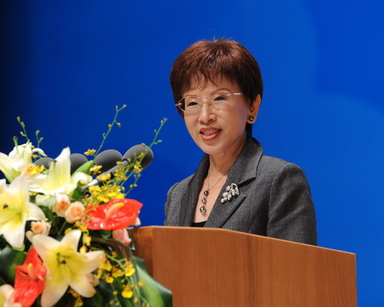 洪秀柱:蔡英文無力與陳水扁切割 若執政是臺灣災難 洪秀柱:蔡英文無力與陳水扁切割 若執政是臺灣災難