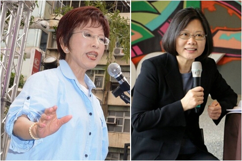 洪蔡今同在臺“立法院” 兩人隔空較勁受矚目 洪蔡今同在臺“立法院” 兩人隔空較勁受矚目