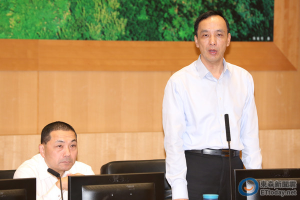 朱立倫承諾:不會辭新北市長 一定要對得起新北市民 朱立倫承諾:不會辭新北市長 一定要對得起新北市民