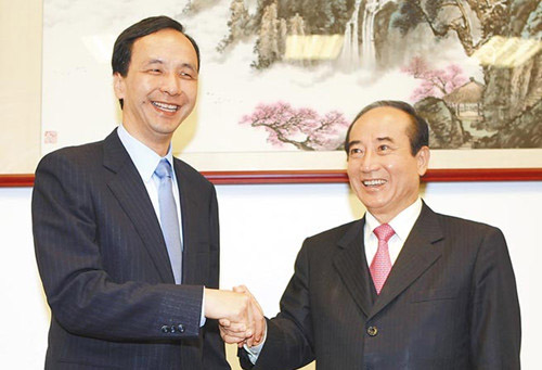 朱立倫避談“朱王配”:王金平留“立法院”更有貢獻 朱立倫避談“朱王配”:王金平留“立法院”更有貢獻