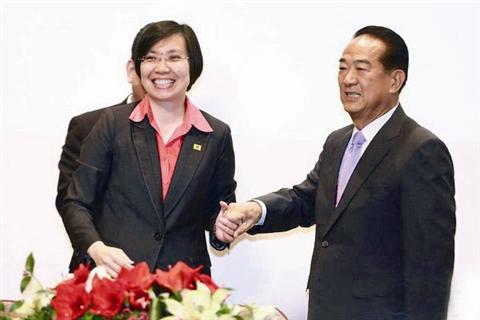 宋楚瑜被嘲“嫁妝”賺大了 宋楚瑜被嘲“嫁妝”賺大了