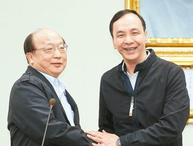 胡志強出任朱立倫競選總部主委 僅考慮五秒就首肯 胡志強出任朱立倫競選總部主委 僅考慮五秒就首肯