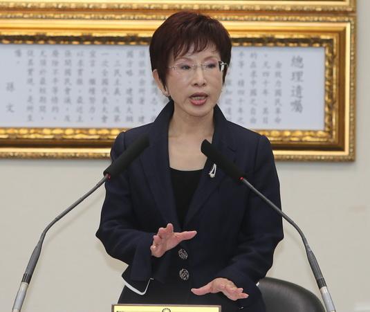 洪秀柱:國共交流平臺不可廢 洪秀柱:國共交流平臺不可廢