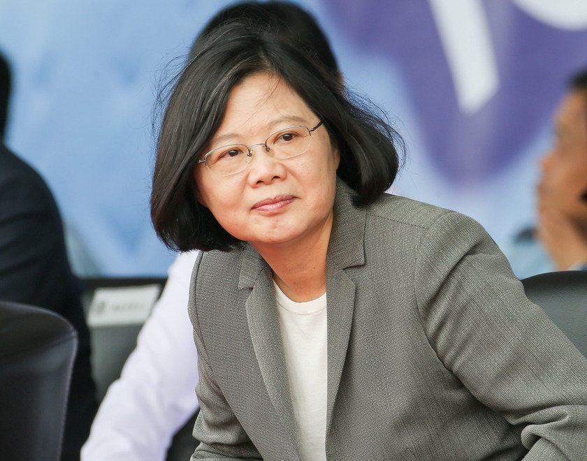 蔡英文(圖片來源:臺灣《聯合報》) 蔡英文(圖片來源:臺灣《聯合報》)