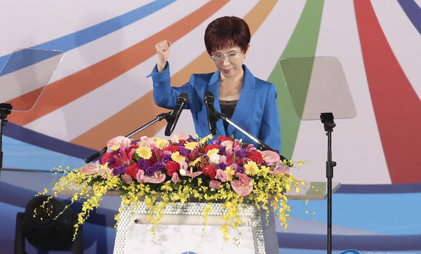 國民黨主席洪秀柱 國民黨主席洪秀柱