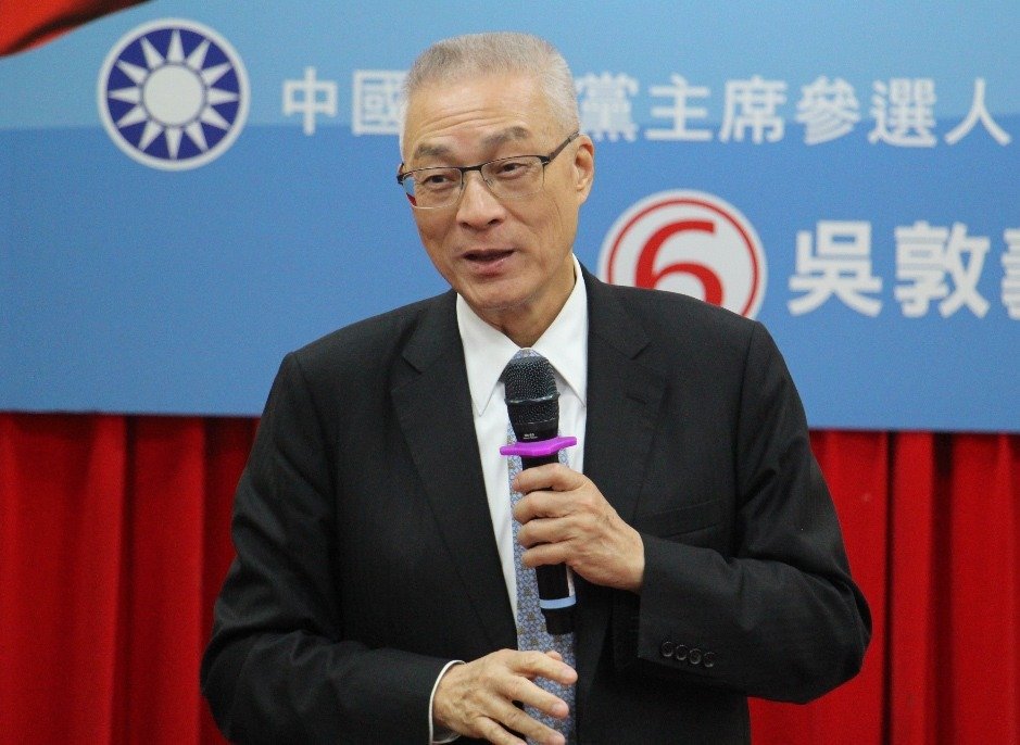 吳敦義:沒想過一定要選領導人,要看有沒有選上黨主席。(圖片來源:臺灣《聯合報》) 吳敦義:沒想過一定要選領導人,要看有沒有選上黨主席。(圖片來源:臺灣《聯合報》)