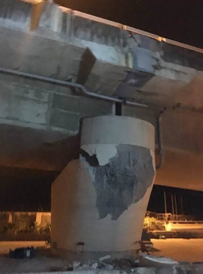 組圖直擊!臺灣花蓮地震現場地面塌陷 3樓變1樓 組圖直擊!臺灣花蓮地震現場地面塌陷 3樓變1樓