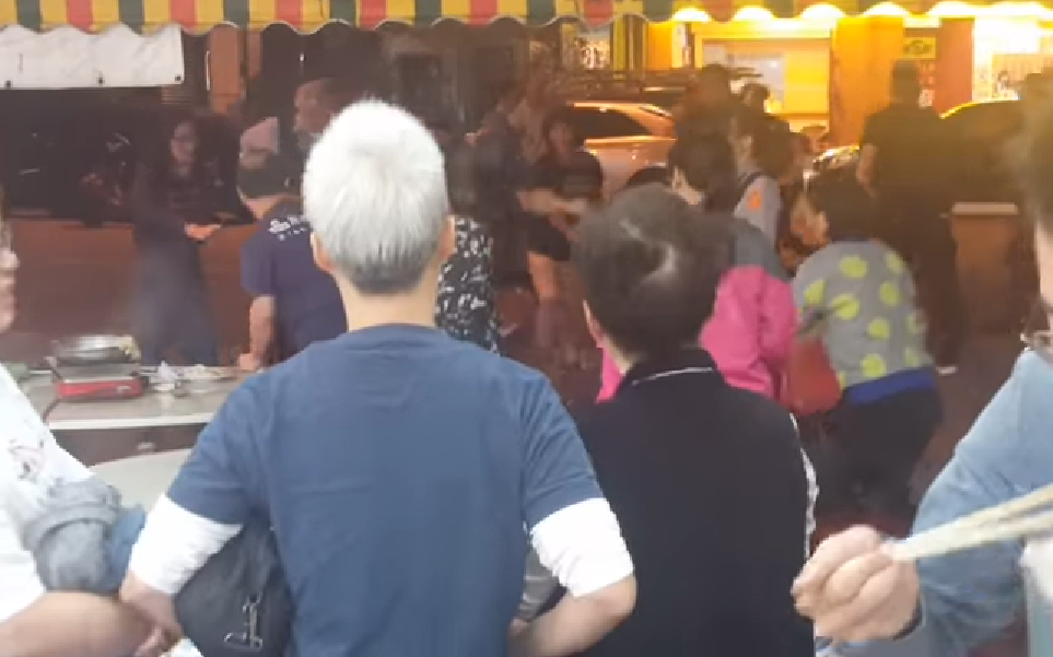 大陸游客在臺吃飯被宰引發糾紛 大陸游客在臺吃飯被宰引發糾紛