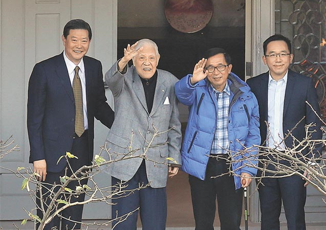 陳水扁李登輝時隔12年高調“破冰” 蔡英文尷尬了嗎?.jpg