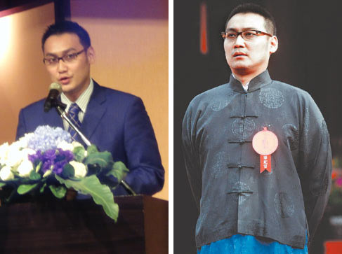 孔子第七十九代傳人孔垂長。圖片來源:臺灣“聯合新聞網”