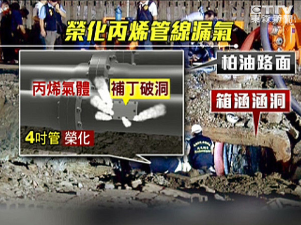 目前證據都對李長榮化工不利,擔心證據會被湮滅,高雄檢警連夜搜索查扣內部資料