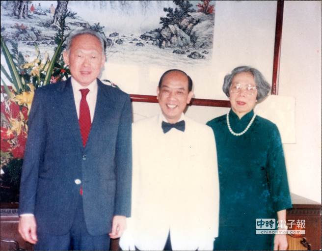 李光耀唯一在圓山飯店拍攝照片 李光耀唯一在圓山飯店拍攝照片