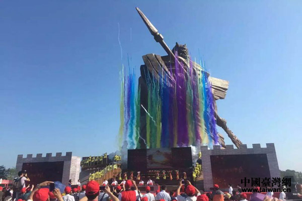 荊州關(guān)公義園正式開園 全球“最大關(guān)公”霸氣亮相 荊州關(guān)公義園正式開園 全球“最大關(guān)公”霸氣亮相