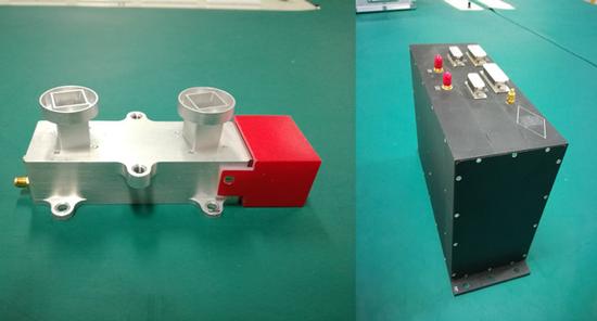 裝備在“天宮二號(hào)”上的微波應(yīng)答機(jī)產(chǎn)品