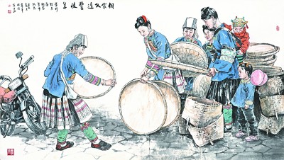 畫說秋分時,喜迎豐收節