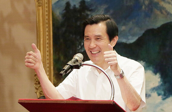 馬英九說,今年失業率會比3.8%更低。(臺媒圖) 馬英九說,今年失業率會比3.8%更低。(臺媒圖)