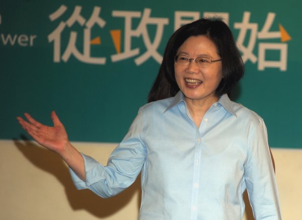 民進黨主席蔡英文。(臺媒圖) 民進黨主席蔡英文。(臺媒圖)